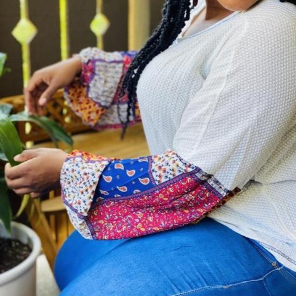 Boho Sleeve Top - Picture 3 of 7